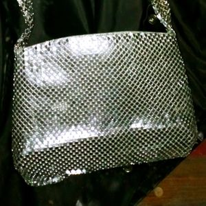 Vintage Warren Reed metal mesh handbag